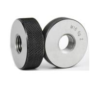 Juego de calibre de anillo de rosca M14 M15 M16 M18 M20 - Herramientas de medición 6G-6H GO-NOGO for pruebas de tamaño de rosca interna (2 piezas/1 juego)(M14x2.0)