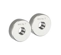 Juego de calibre de anillo de rosca M45 × 1,25 M46 M48 M50 M52 M55 - Calibres métricos Go & No Go for medición de rosca interna(1.11-16-12UN-2A)