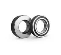 Juego de calibre de anillo de rosca métrica M9-M30 X 1,25, calibre de rosca 6G GO y NO GO for inspección de rosca externa, 1 Juego(M19x1.25 6g)
