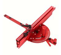 Juego de Calibre de Inglete de Precisión con de de Aluminio de 400mm y de - Ideal para Sierra de Mesa y Enrutador, Herramientas de Carpintería