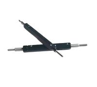 Juego de calibres de rosca métrica 6H, calibres de rosca derecha HSS de precisión for M1 a M16, 1 unidad(M1.8x0.35)