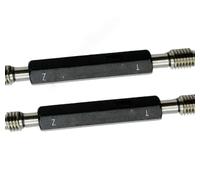 Juego de calibres de tornillo de rosca fina unificados, calibre de rosca derecha HSS de 0-80 a 3/8, alta precisión y durabilidad, 1 unidad(1l4-20 Unc)