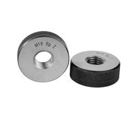 Juego de calibres roscados, Anillo de rosca calibre métrico fino/calibrador enchufe liso (1 * 1 anillo M14-M33) Uds(M20x2 6g T Z)