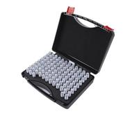 Juego de calibres roscados, Calibre de pasador acero precisión, 0,1~10,00, paso,01mm, juego orificios lisos, herramienta medición(4.00-5.00mm 101pcs)