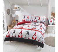 Juego De Cama Con Funda De Edredón Navideño Festivo Gonk + Fundas De Almohada