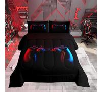 Juego de Cama para Juegos y Videojuegos,Juego de Videojuegos,Juego de Videojuegos,Juego de Consola,Juego de Consola,Juego de Consola,Juego de Consola,Juego de edredón (Dobles,3 Unidades)