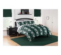 Juego de cama tama o queen en una bolsa de los Spartans de Michigan State, 86"" x 86""