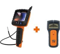 Juego de cámara de inspección HT HTB500P + escáner de pared sonda HT36