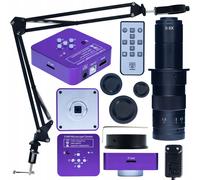 Juego de cámara de microscopio 51MP - HDMI/USB | C-Mount 180x | Inspección