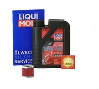 Juego de cambio de aceite compatible con QJ Motor SRV 125 filtro de aceite