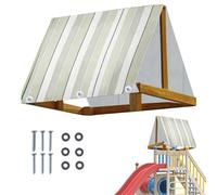 Juego de cambio de - Juego de de repuesto de 43 x 90 | Gazebo Pergola Accesorios para protección solar Casa de jardín Árbol Beige Muebles de patio de silla Impermeable