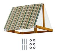 Juego de cambio de - Juego de de repuesto de 43 x 90 | Gazebo Pergola Accesorios para protección solar Casa de jardín Árbol Beige Muebles de patio de silla Impermeable