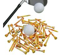 Juego de camisetas de golf de madera, juego de camisetas coloridas de alta calidad, soporte de pelota fuerte único, camisetas de entrenamiento de altura constante portátiles | Paquete de piezas de