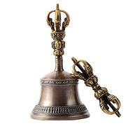 Juego de campana de meditación, Tibetano Campana, Puede ser una campana for yoga y meditación, una campana de hotel, una campana de oficina for el hogar o la oficina, un instrumento de curación de son