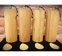 Juego de campanillas Koshi (4 piezas) / Terra, Aqua, Aria e Ignis / Juego de campanillas de viento