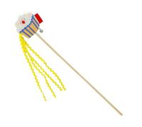 Juego de caña de Pluma interactiva para Gato,Divertido Juego de para Gatito,dispensador Interactivo de Juguetes para Gatos - para Raza pequeña Interior al Aire Libre Animal doméstico