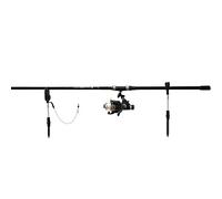 Juego de cañas para Carpas FISH-XPRO de 1 caña - Aventura de Pesca Todo en uno - Fiable y Completo - Precio asequible - Incl. Caña, Carrete, Hilo, Accesorios