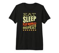 Juego de canicas para Juegos de canicas, Pelotas Eat Sleep Play canicas Camiseta Premium
