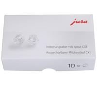 Juego de caños de leche para cafeteras Jura completamente automáticas CX1...