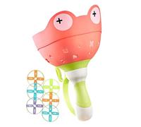 Juego de captura de discos voladores para niños, material de polipropileno, lanzador de actividades al aire libre, lanzador de actividades al aire libre, patio, césped, playa, parque infantil para