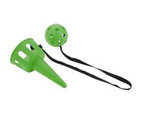Juego de Captura de Pelotas, Juguete de Plástico Duradero para Lanzar y Atrapar, para Niños, Juegos Al Aire e Interiores (Green)
