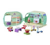 Juego de caravana de Peppa Pig con 3 figuras y 6 accesorios para preescolar