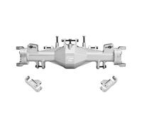 Juego de carcasa de aleación de aluminio 7075-T6 de liberación rápida para Losi 1:8 LMT 1.0 2.0/1:10 TLR Tuned LMT de eje sólido Monster Truck Upgrades - Plata