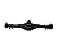 Juego de carcasa de eje de aleación de aluminio para LOSI SUPER BAJA REY 2,0 1/6 RC, puente de carcasa de eje de coche (Negra)