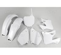 Juego de carenados de plástico UFO para YAMAHA YZ 125-250 '00-'01, color blanco