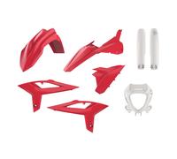 Juego De Carenados Kit De Plástico Compatible Con Beta RR 250 300 350 390 Rojo-W