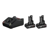 Juego de cargador y baterías Bosch 12 V 6 Ah Ión de litio