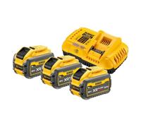 Juego de cargador y baterías DeWALT DCB118X3-QW 54 V 9 Ah