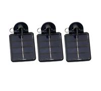 Juego de cargas solares de repuesto resistentes a la intemperie, diseño de rotación de PVC, fácil de usar, accesorios de iluminación al aire libre, iluminación solar colgante al aire libre