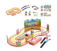 Juego de carreras de movimiento inalámbrico - Juguete de pista interactivo para padres e hijos con 2 jugadores, juego de carreras activado por movimiento | Ideal para niños niñas cumpleaños escuela
