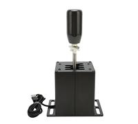 Juego de Carreras H Shifter, 6 Plus R Plug and Play Carbon Fiber Grip USB Shifter Universal para G25 G920 para T300RS GT