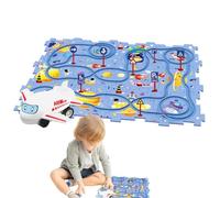 Juego de carreras para niños, Pista de carreras para niños - Juguetes de carreras coloridos para niños, Juguetes educativos para coches de carreras, Juego de construcción, Parque infantil, Juego de