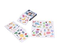 Juego de Cartas a Juego Tarjetas de Memoria Flip de Mesa Familiar para Niños 3+ Entrenamiento Cerebral Reconocimiento de Patrones Juguetes de Aprendizaje Interactivo