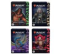 Juego de cartas caja de sobres wizard of the coast magic the gathering expositor de challenger deck 2022 8 expositores inglés