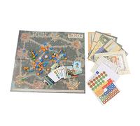 Juego de Cartas de Aventura, Juego de Mesa Interactivo de rol, Juego de Cartas para Fiestas en Familia con 98 Cartas y 56 fichas de Juego para Todas Las Edades, Incluye Dados, Mapa