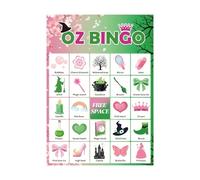 Juego De Cartas De Bingo - Bingo Temático Halloween,Juego De Cartas Para Eventos Escolares Adultos Cumpleaños Festivales Actividades Familiares