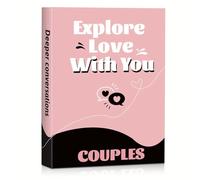 Juego de cartas de conversación para parejas, tarjetas nocturnas para el día de San Valentín, aniversarios, regalos divertidos para parejas