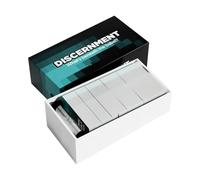 Juego De Cartas De Discernimiento - Tarjetas De Preguntas Cristianas De Trivia Bíblica, Juego De Indicaciones De Coincidencia De Escrituras | JuegoHumorístico De Actividades Grupales De La Iglesia, T