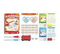 Juego De Cartas De Entrenamiento Cerebral - Juego Ďe Aprendizaje Đe Coordinación Manual | Tarjetas D́e Actividades D̄e Habilidades Lógicas Dé Papel Ďé 90 G, Ĵuego Đé Tarjetas D́é Entrenamiento D̄é Hab