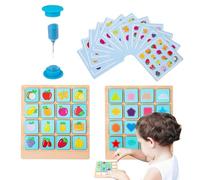 Juego De Cartas De Memoria Clasificador De Formas Y Colores Juguete De Mesa