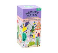 Juego de cartas de memoria de cuentos de hadas Floss & Rock. Incluye 36 cartas con 18 pares de im genes coincidentes de 3,1 pulgadas.