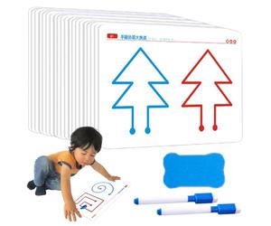 Juego de cartas de memoria Niños - Actividad de desarrollo del cerebro, tarjetas de entrenamiento de habilidades motoras finas | Herramienta de ejercicio cognitivo del hemisferio derecho izquierdo, ju
