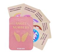 Juego de cartas de oráculo con números angelicales, 50 piezas