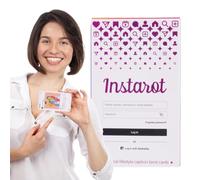 Juego de cartas de tarot de adivinación, 78 cartas ilustradas para lectura de intuición, mazo de juego de adivinación con guía, herramientas de energía espiritual para autodescubrimiento, regalo para