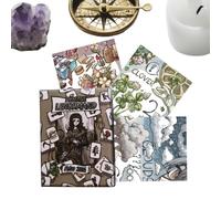 Juego de cartas de tarot de amor, juego de cartas de oráculo de 78 piezas, tarjetas de aprendizaje de adivinación, libro guía de espíritu positivo, juego de lectura de para parejas, 2.5 x 3.45