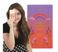 Juego de cartas de tarot, juego de adivinación de oráculo, 78 cartas de adivinación, para adultos, principiantes, , entretenimiento, lectura espiritual, astrología, orientación